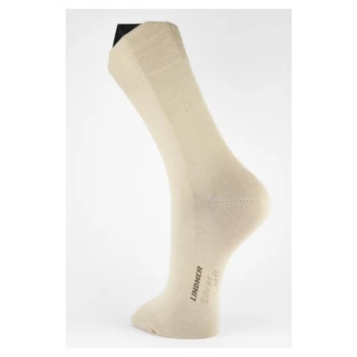 Abbildung von Diabetiker Socke Silversoft 44 46 beige 2 St