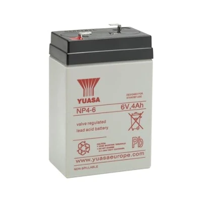 Abbildung von Yuasa NP4 6 Blei Säure Batterie, wiederaufladbar, V 4 Ah, 6, NP4,56, V, 4,5 Ah