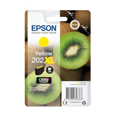 Abbildung von Epson 202XL (C13T02H44010) Gelb Druckerpatrone Hohe Kapazität