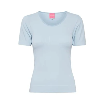 Abbildung von Thejoggconcept Jcsahana Tshirt basic, Damen, Größe: S/M, Cashmere blue