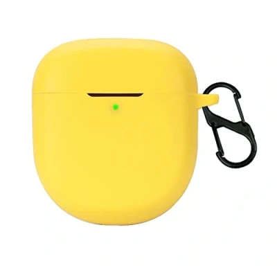 Abbildung von GIOPUEY Hülle Kompatibel mit Bose QuietComfort Ultra Earbuds, Silikon Stoßfeste Schutzhülle, Ultradünn Case Cover, Kein Geruch, Gelb