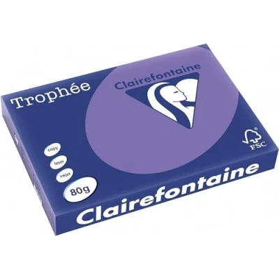 Abbildung von 5 x Clairefontaine Kopierpapier Trophee A3 80g/qm VE=500 Blatt royalbl
