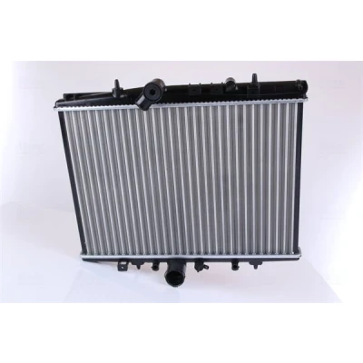 Abbildung von NISSENS 61294A Kühler, Motorkühlung Aluminium 380 544 23 Kühlrippen mechanisch gefügt PEUGEOT: 607 Limousine, CITROËN: C5 I Schrägheck