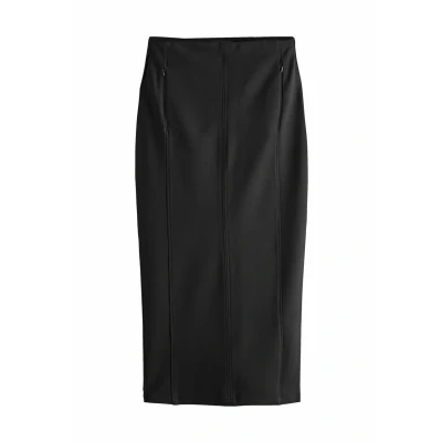 Abbildung von Next Regular FIT Maxirock, Damen, Größe: 36xR, Black