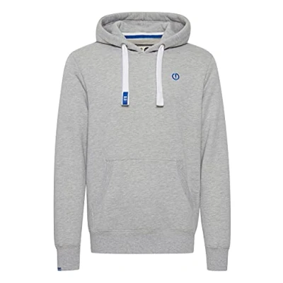 Abbildung von Solid Sdbennhood Kapuzenpullover, Herren, Größe: Large, Light grey melange