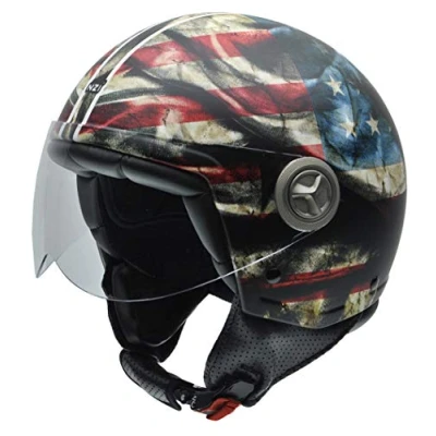 Abbildung von NZI Motorradhelm XL US Flagge