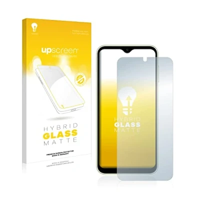Abbildung von upscreen Entspiegelungs Schutzglas für Samsung Galaxy A14 5G Schutzfolie Matt, Glas Folie [mattierend, 9H Panzerschutz, Anti Fingerprint]