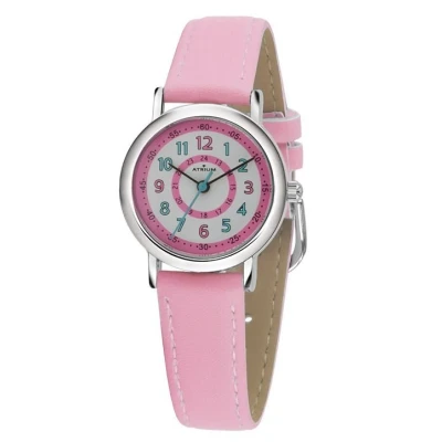 Abbildung von Armbanduhr Kinderuhr Mädchen rosa pink Atrium