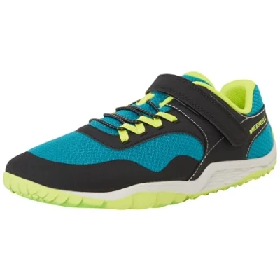 Abbildung von Merrell Trail Glove Laufschuh für Kinder, Größe: 37, Blk/teal/lime Schuhe