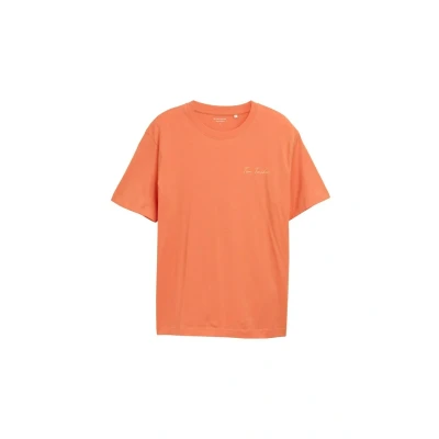 Abbildung von TOM Tailor Tshirt basic, Herren, Größe: Large, Brick orange
