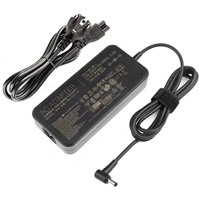 Abbildung von 19V 6.32A 120W AC Ladegerät Adapter Kompatibel für ASUS A15 120P1A PA 1121 28 ADP 120RH B N750 N500 G50 N53S N55 FX504 UX510UW N56J N56VM N56VZ Laptop Netzteilkabel