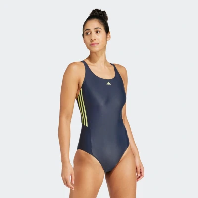 Abbildung von adidas Performance Badeanzug, Damen, Größe: 28, Legend ink pulse lime