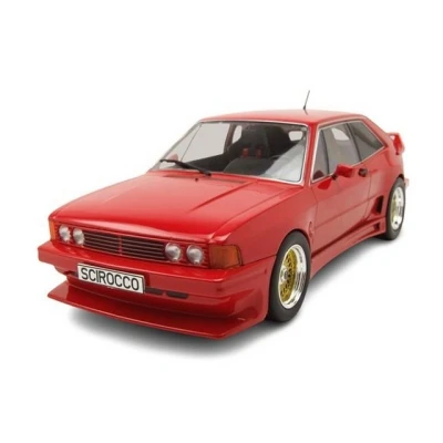 Abbildung von MCG Modellauto VW Scirocco Rieger GTO 1980 rot, Maßstab 1:18
