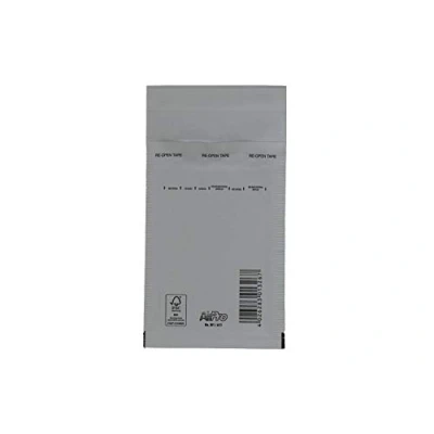 Abbildung von SmithPackaging Luftpolsterumschläge, Weiß, 100 x 165 mm, 5 Stück