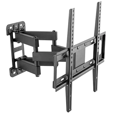 Abbildung von RICOO S7744 TV Wandhalterung, (bis 55 Zoll, schwenkbar neigbar ausziehbar Fernseher Halter universal VESA 400x400)