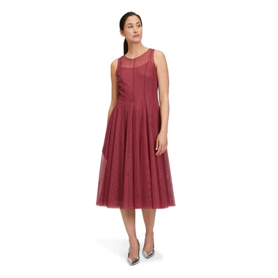 Abbildung von Vera Mont Freizeitkleid, Damen, Größe: 42, Velvet red