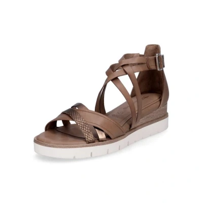 Abbildung von Tamaris 12820542 Keilsandalette, Damen, Größe: 39, Cognac Schuhe
