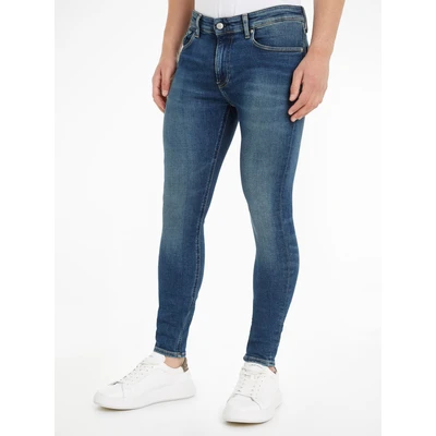 Abbildung von Calvin Klein Jeans Super Skinny Fit, Herren, Größe: 38x34, Denim dark