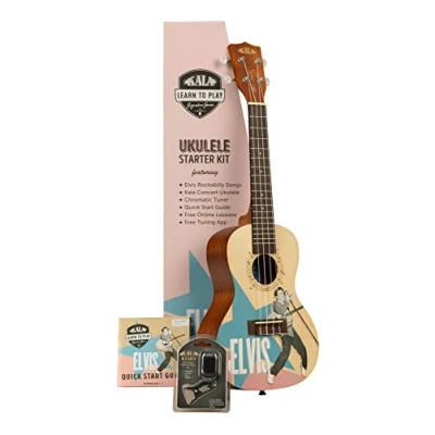 Abbildung von Kala Learn To Play Anfängerset mit Ukulele Rockabilly (KALA LTP C ERB)