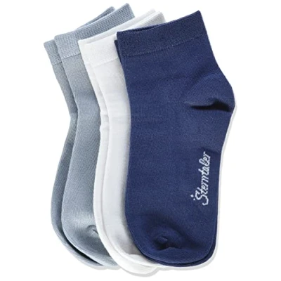 Abbildung von Sterntaler 3 PACK Socken für Kinder, Größe: 17/18, Dunkelblau meliert