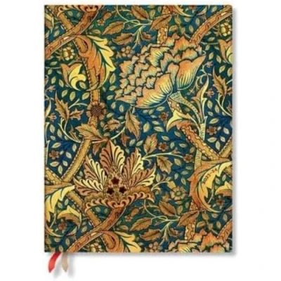 Abbildung von Paperblanks 18 Monatskalender 2023 2024 William Morris Vertikal Ultra (180 x 230 mm)