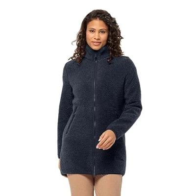 Abbildung von Jack Wolfskin HIGH CURL W Fleecejacke, Damen, Größe: XS, Night blue