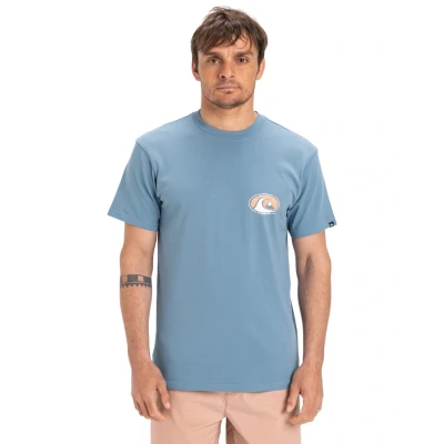 Abbildung von Quiksilver Flower Chaos Tshirt print, Größe: Medium, Blue