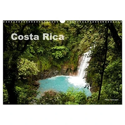 Abbildung von Costa Rica (Wandkalender 2025 DIN A3 quer), CALVENDO Monatskalender