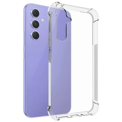 Abbildung von mtb more energy® Case Soft Armor kompatibel mit Samsung Galaxy A54 5G verstärkte Ecken Kameraschutz 1,5mm TPU Schutz Hülle Cover Handyhülle