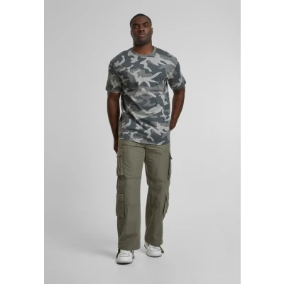 Abbildung von Urban Classics Simple CAMO TEE Tshirt print, Herren, Größe: Medium, Darkcamo