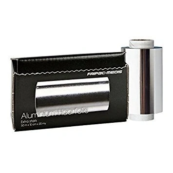Abbildung von Fripac Medis Le Coiffeur Alufolie in Abreißbox mit extra starker Folie, glatt, 20 my 10 cm x 50 m