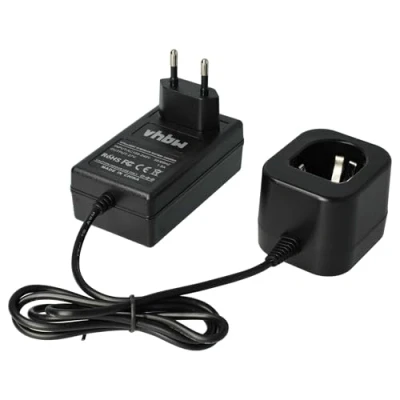 Abbildung von vhbw Ladegerät Ersatz für Panasonic EY0214, LGPA1230, EY0005, EY0110B, EY0110 Werkzeug NI Cd, NiMH Akkus, 1,2 18V