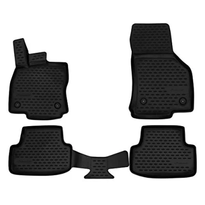 Abbildung von AD Tuning FM10018 Passform Gummifußmatten (4 teilig), schwarz