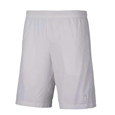 Abbildung von Dunlop kurze Sporthose, Herren, Größe: Large, Weiss schwarz