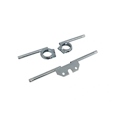 Abbildung von MZA Set: Blinkleuchtenträger vorn und hinten, verzinkt, Ø10mm Simson S50, S51, S70