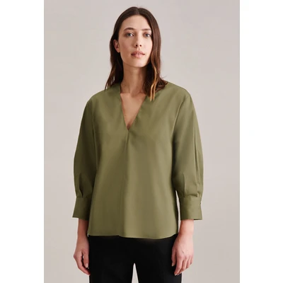Abbildung von Seidensticker Sticker Bluse, Damen, Größe: 36, Green
