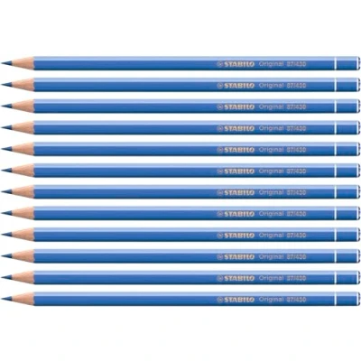 Abbildung von Premium Buntstift STABILO Original 12er Pack ultramarin mittel