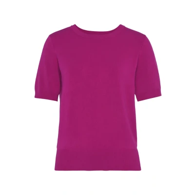 Abbildung von Buffalo Kurzarm Tshirt basic, Damen, Größe: 32/34, Fuchsia