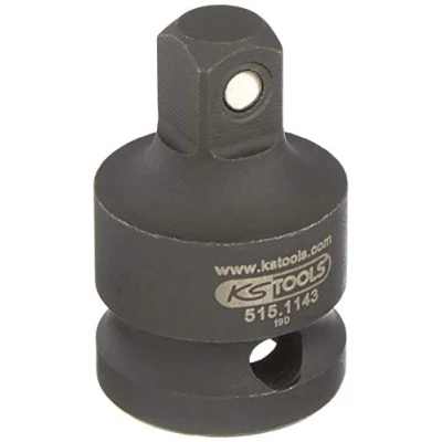 Abbildung von KS TOOLS 515.1143 Reduzieradapter, Knarre 12,5 (1/2&quot;)mm (Zoll) Chrom Molybdänstahl