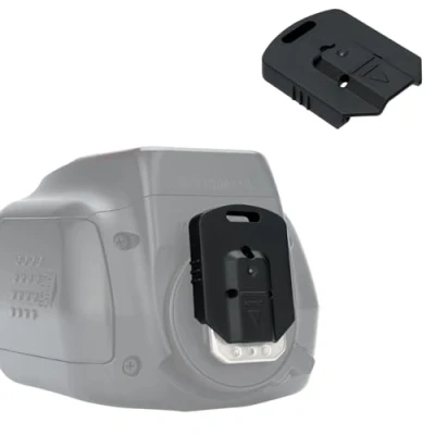 Abbildung von JJC Blitzschuh Abdeckung für Canon Speedlite EL 1, 600EX II RT, 470EX AI, 430EX III 100 und andere Geräte mit Multifunktionsschuh Schwarz Polypropylen (PP) Kunststoff Kamerazubehör