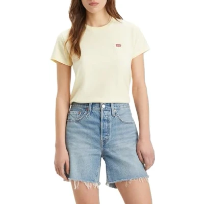 Abbildung von Levi&#039;s Damen Perfect Tee Tessa Stripe Anise Flower XXS