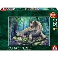 Abbildung von Wolf und Elfe, Puzzle