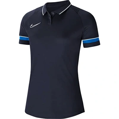 Abbildung von Nike Performance Fussball Sport Tshirt, Damen, Größe: XS, Obsidian/white/royal blue/white