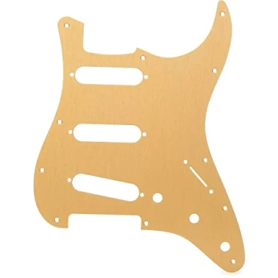 Abbildung von Fender 099 2139 000 Standard Stratocaster Pickguard SSS gold anodized