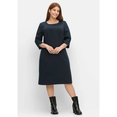 Abbildung von Sheego Jerseykleid &quot;Große Größen&quot;, in Petite Passform