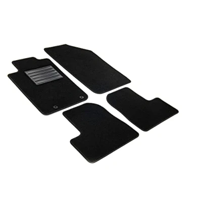 Abbildung von MDM SP 2648 Fußmatten Velours Autoteppich passend für Peugeot 206 2007&gt;2013, black