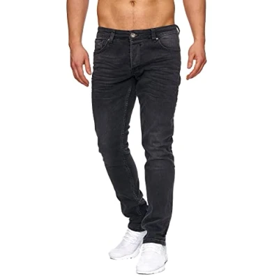 Abbildung von Tazzio Jeans Straight Leg, Herren, Größe: 42xL32, Schwarz