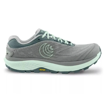 Abbildung von Topo Athletic Pursuit 2 Damen Laufschuh, Grau/Mint, 42 EU