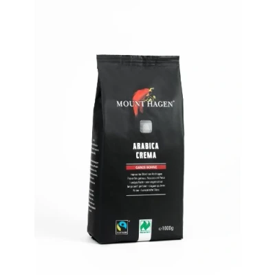 Abbildung von Mount Hagen Bio FT Naturland Röstkaffee Arabica Crema, 1kg ganze Bohne