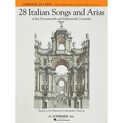 Abbildung von 28 Italian Songs And Arias Of The 17th 18th Centuries Complete: Noten für Gesang, Klavier: Klavierbegleitung